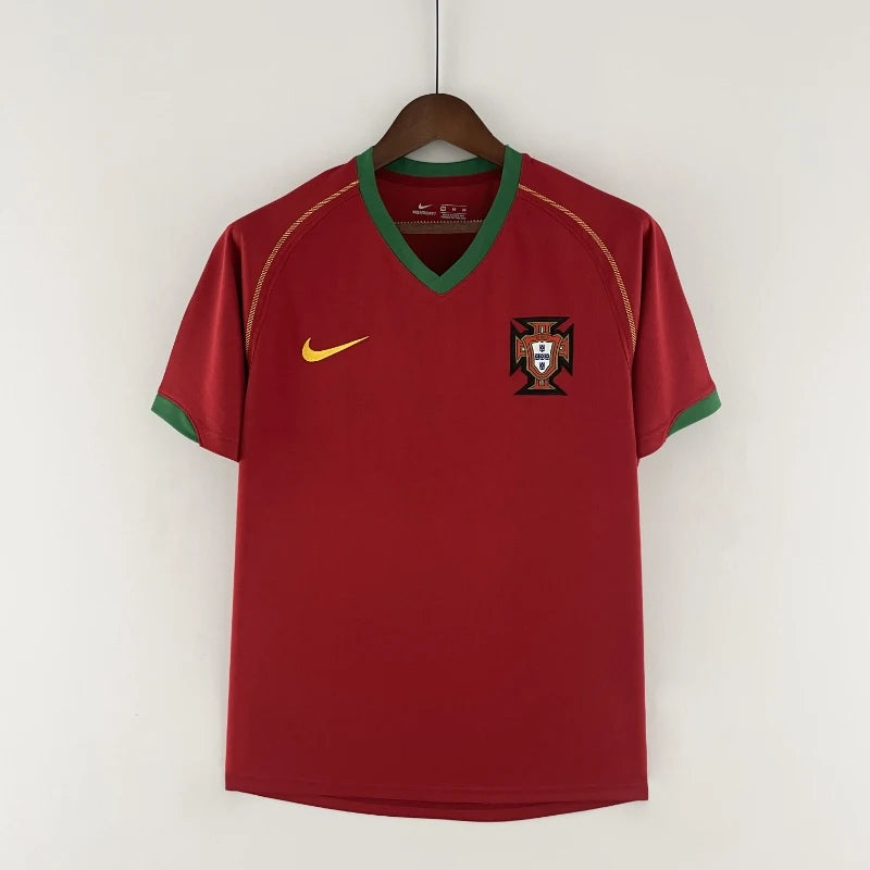 2006 Portugal Home Retro Shirt