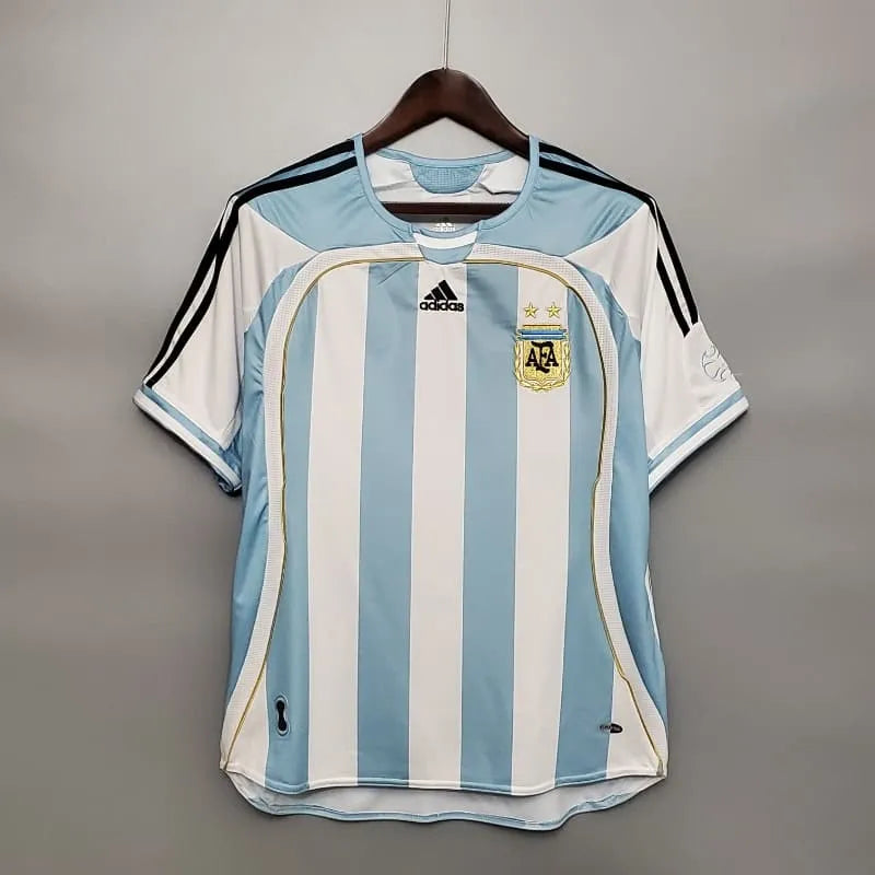 2006 Argentina Home Retro Shirt