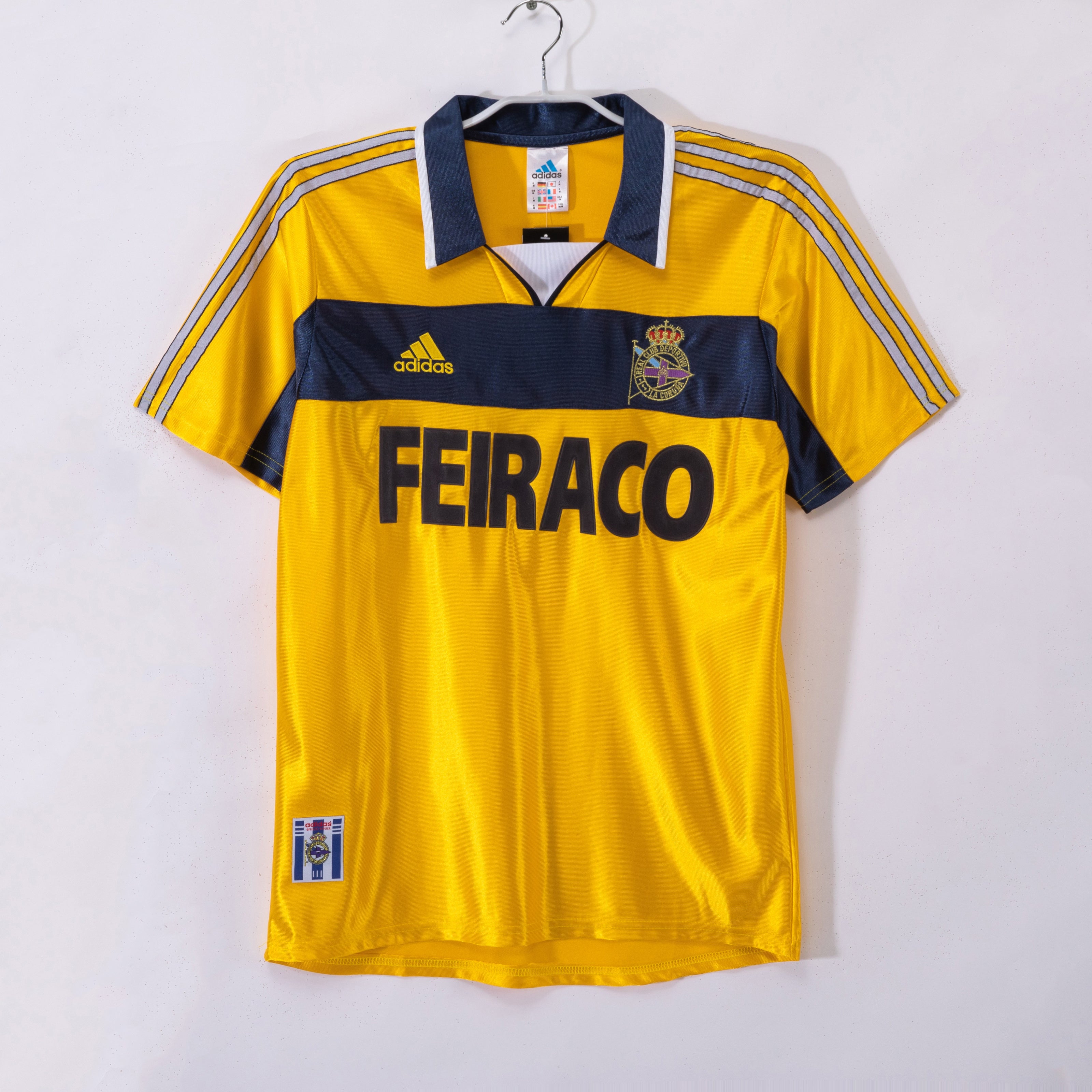 1999-2000 Deportivo Coruna Away Retro Shirt