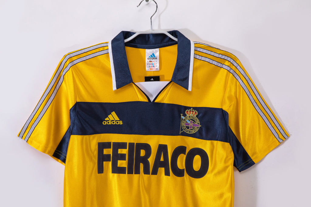 1999-2000 Deportivo Coruna Away Retro Shirt