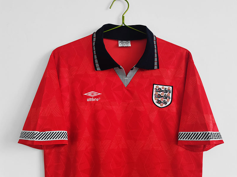 1990 England Away Retro Shirt
