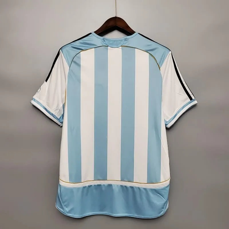 2006 Argentina Home Retro Shirt