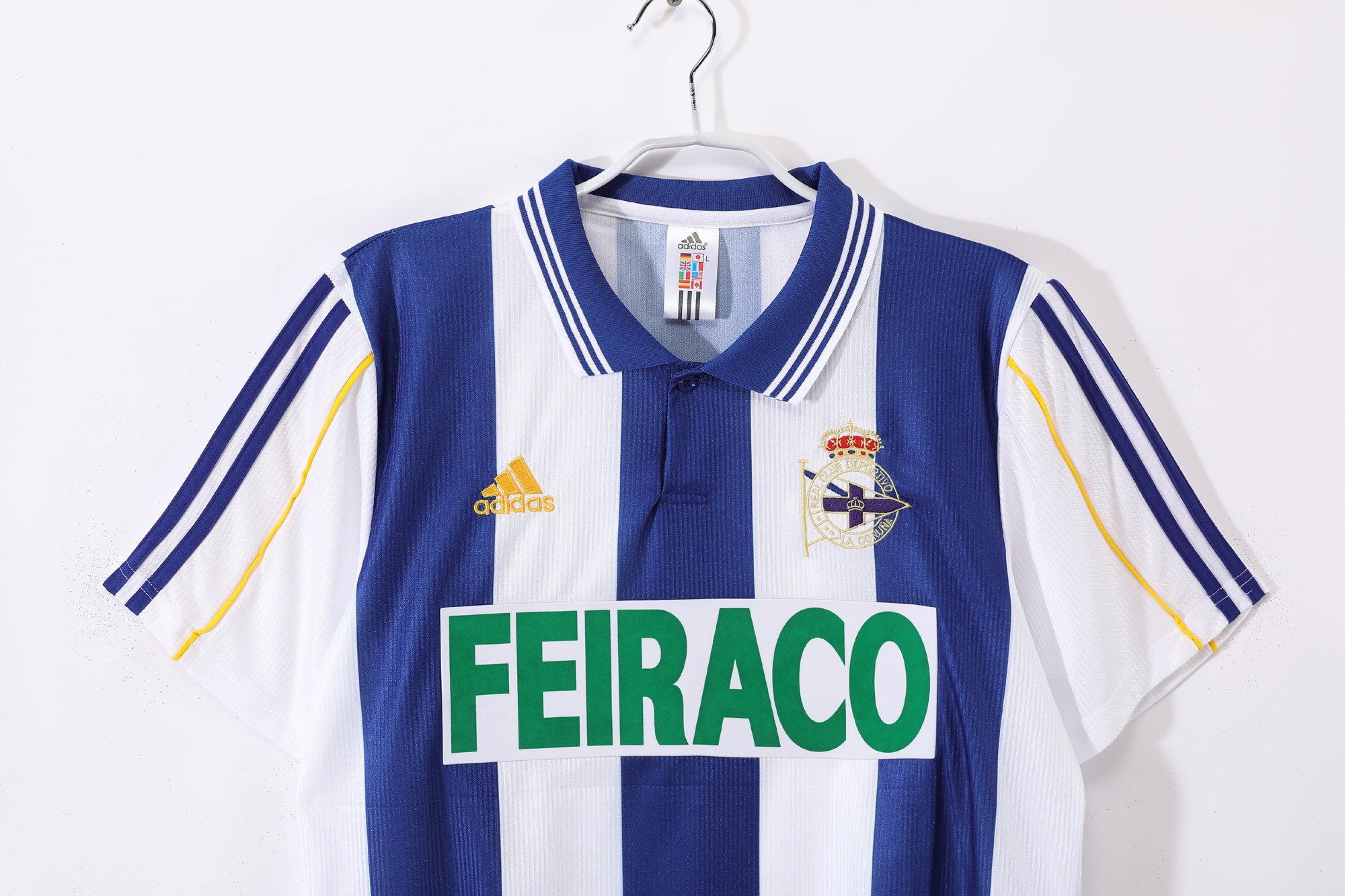 1999-2000 Deportivo Coruna Home Retro Shirt