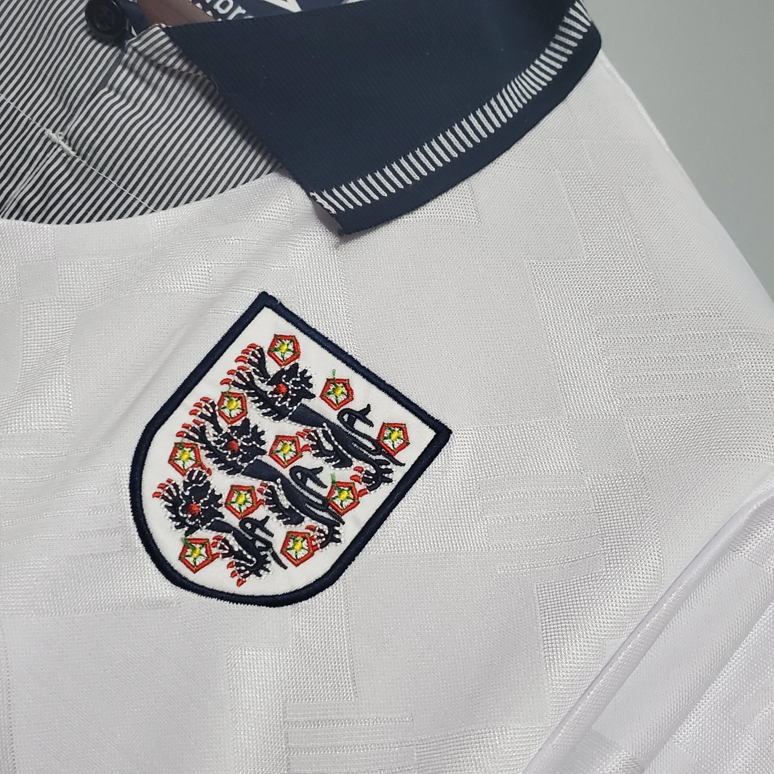 1990 England Home Retro Shirt