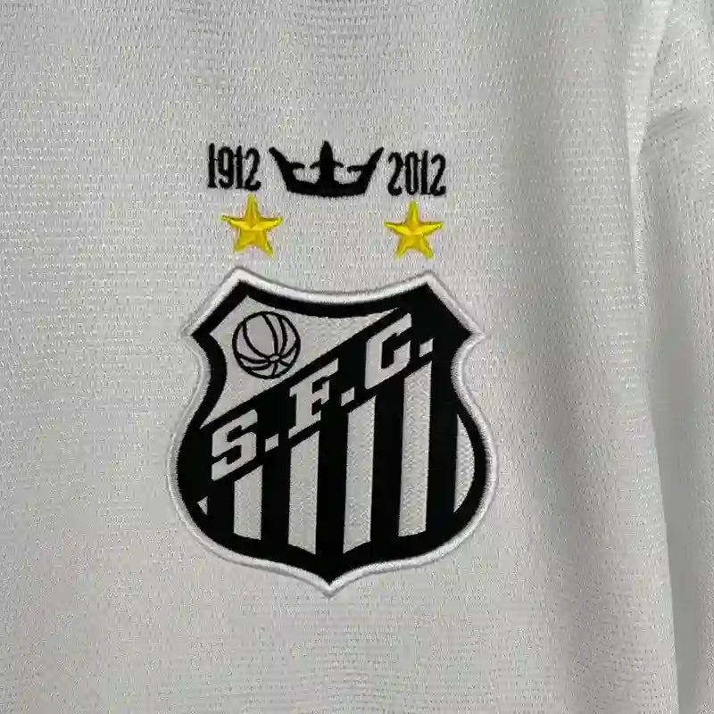 2011-2012 Santos Home Retro Shirt
