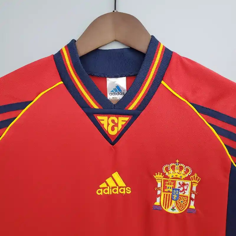 1998 Spain Home Retro Shirt