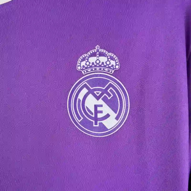 2016-2017 Real Madrid Long Sleeve Retro Shirt