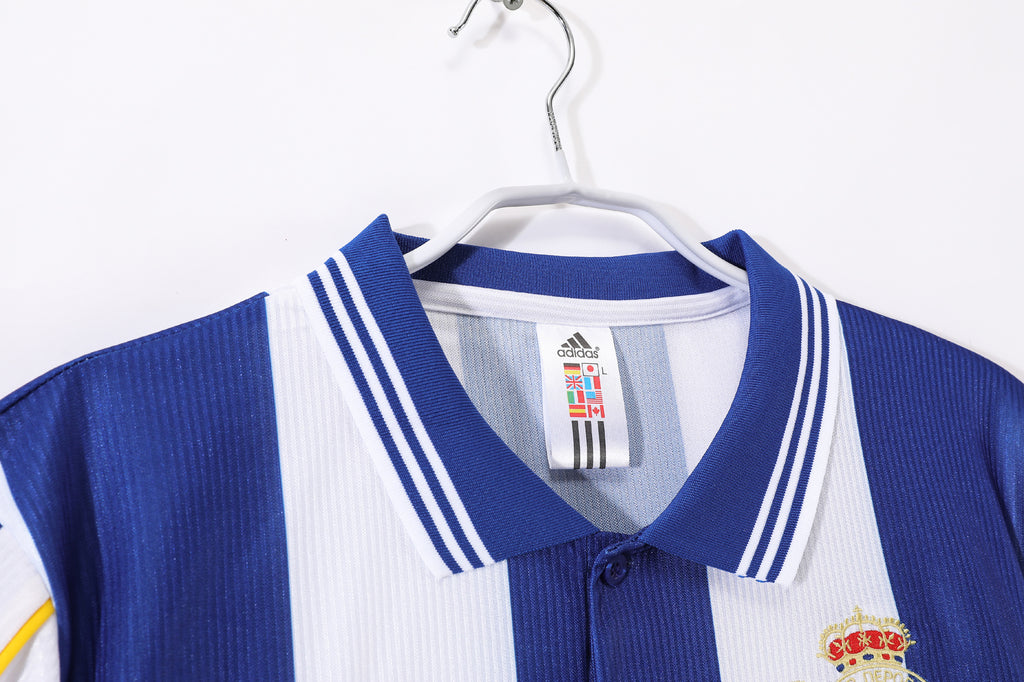 1999-2000 Deportivo Coruna Home Retro Shirt