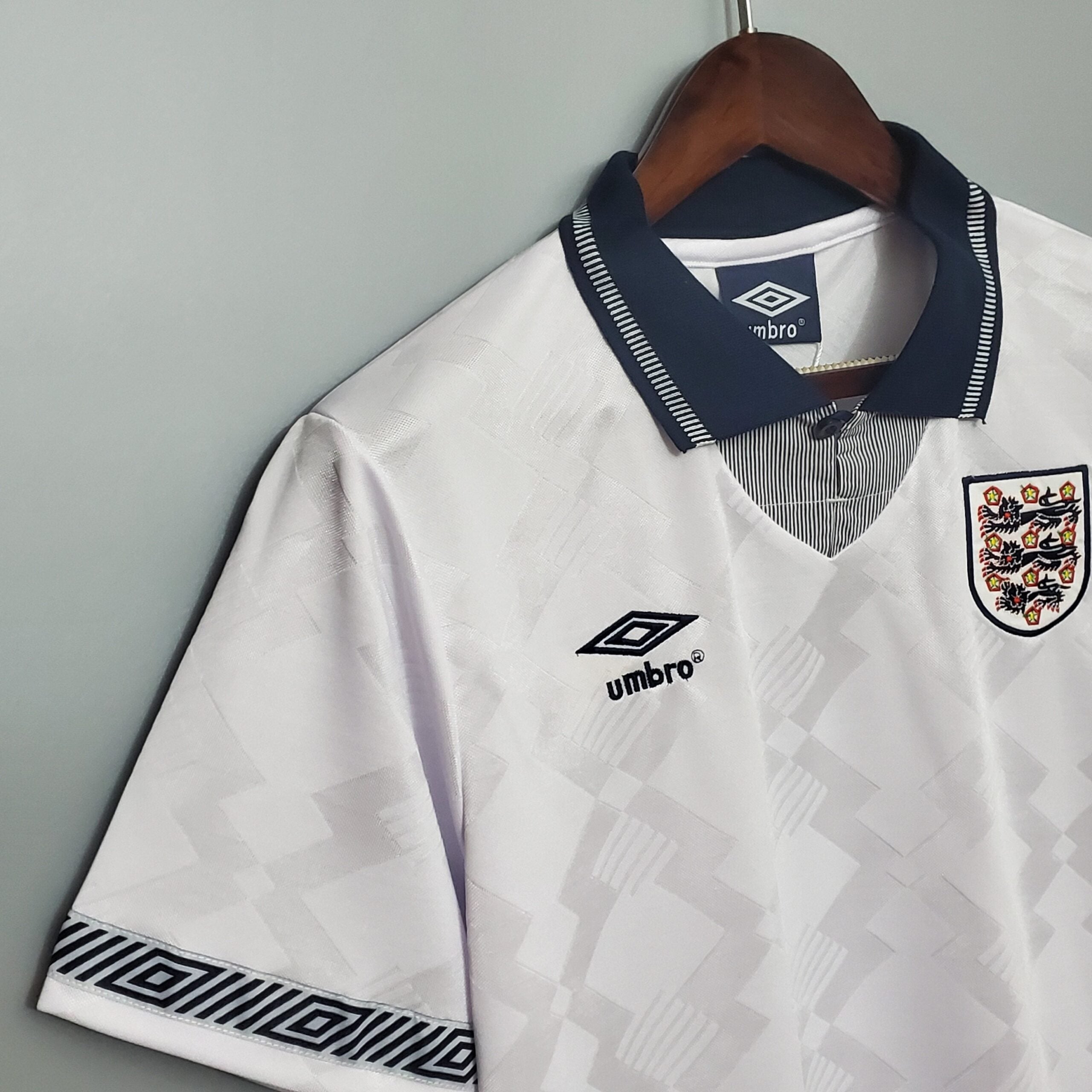 1990 England Home Retro Shirt