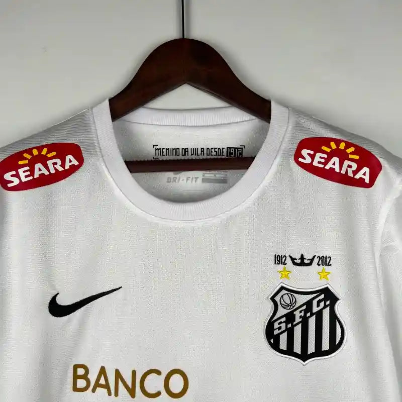 2011-2012 Santos Home Retro Shirt