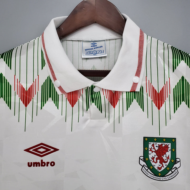 1990-1992 Wales Away Retro Shirt