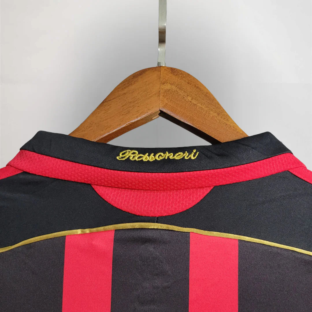 2006-2007 AC Milan Long Sleeve Retro Shirt