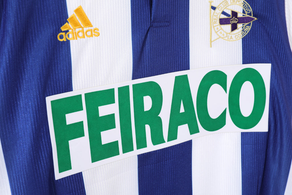 1999-2000 Deportivo Coruna Home Retro Shirt
