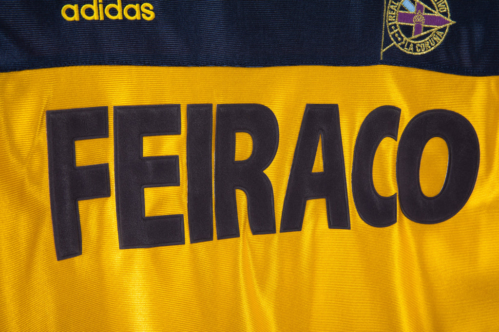 1999-2000 Deportivo Coruna Away Retro Shirt