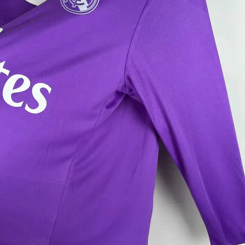 2016-2017 Real Madrid Long Sleeve Retro Shirt