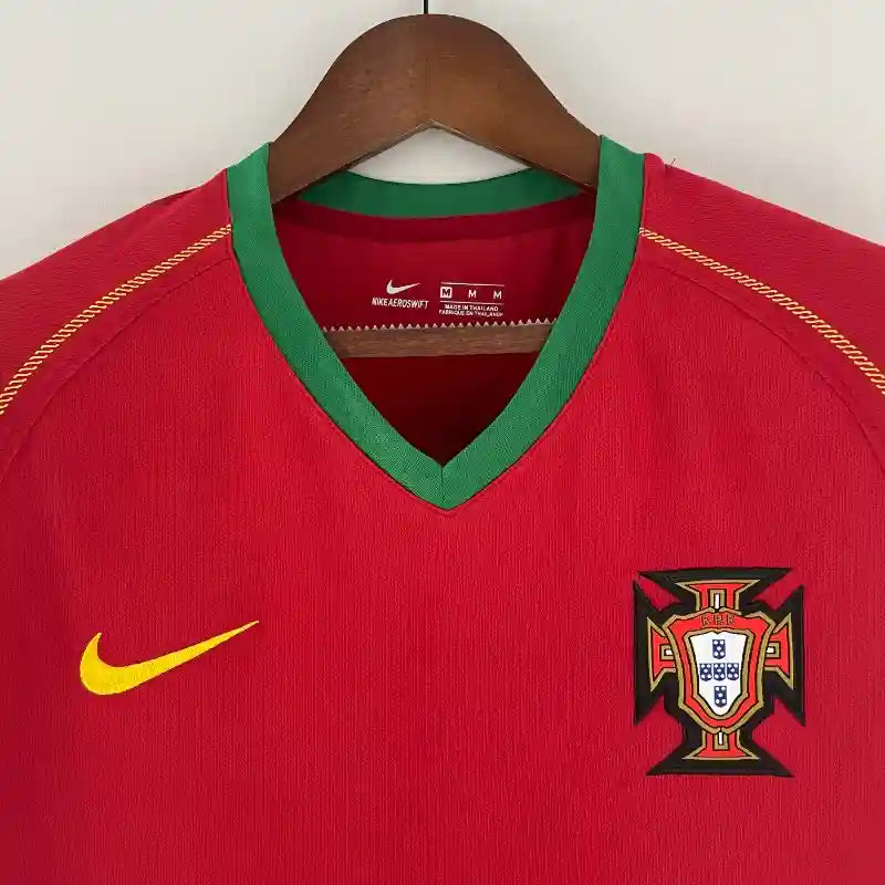 2006 Portugal Home Retro Shirt