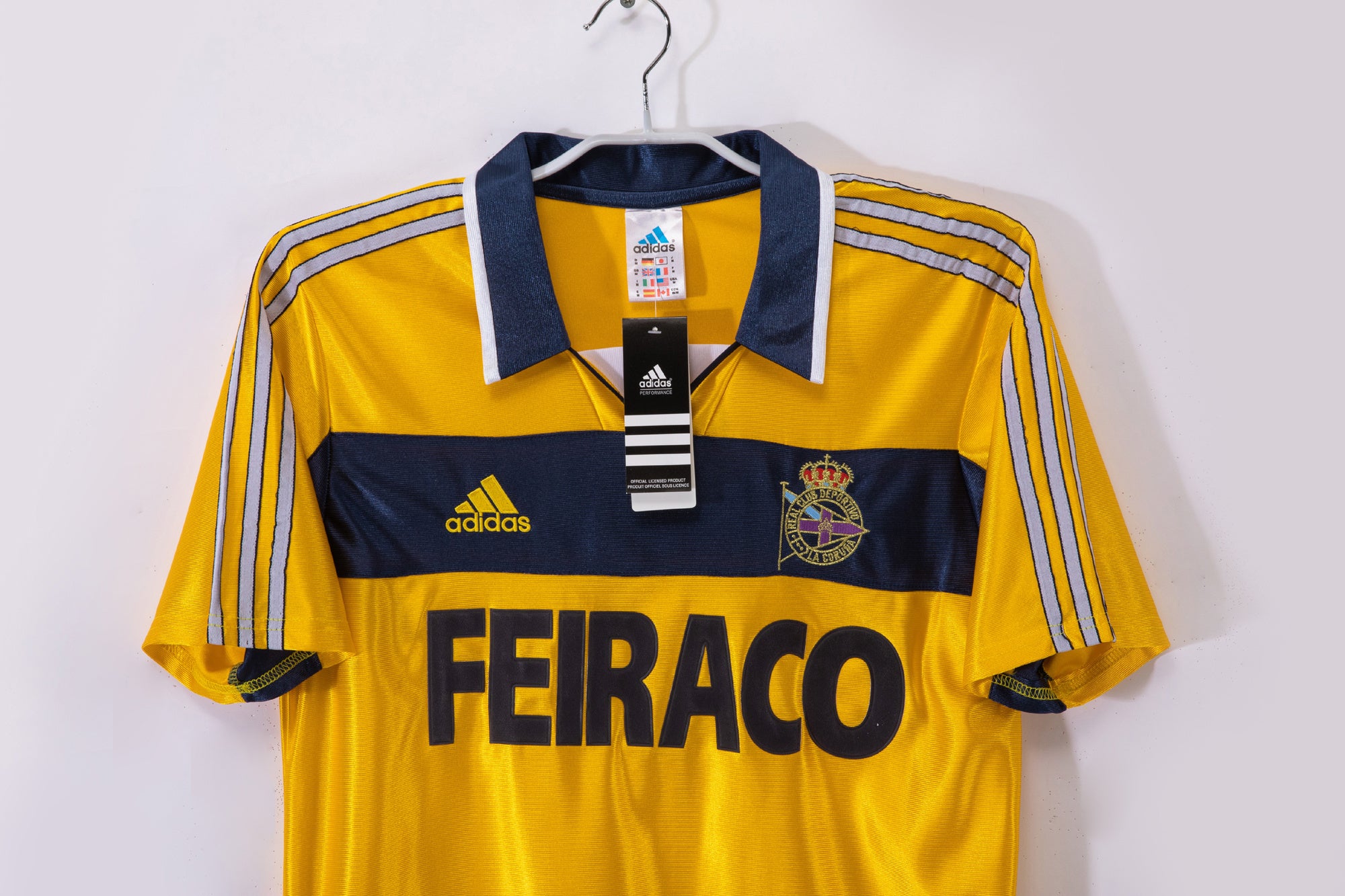 1999-2000 Deportivo Coruna Away Retro Shirt