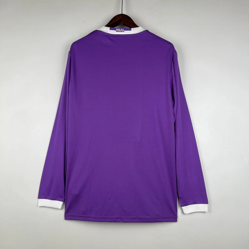 2016-2017 Real Madrid Long Sleeve Retro Shirt
