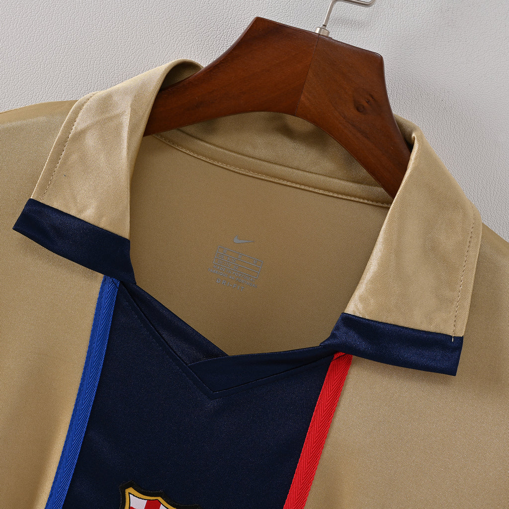 2001-2002 Barcelona Away Retro Shirt