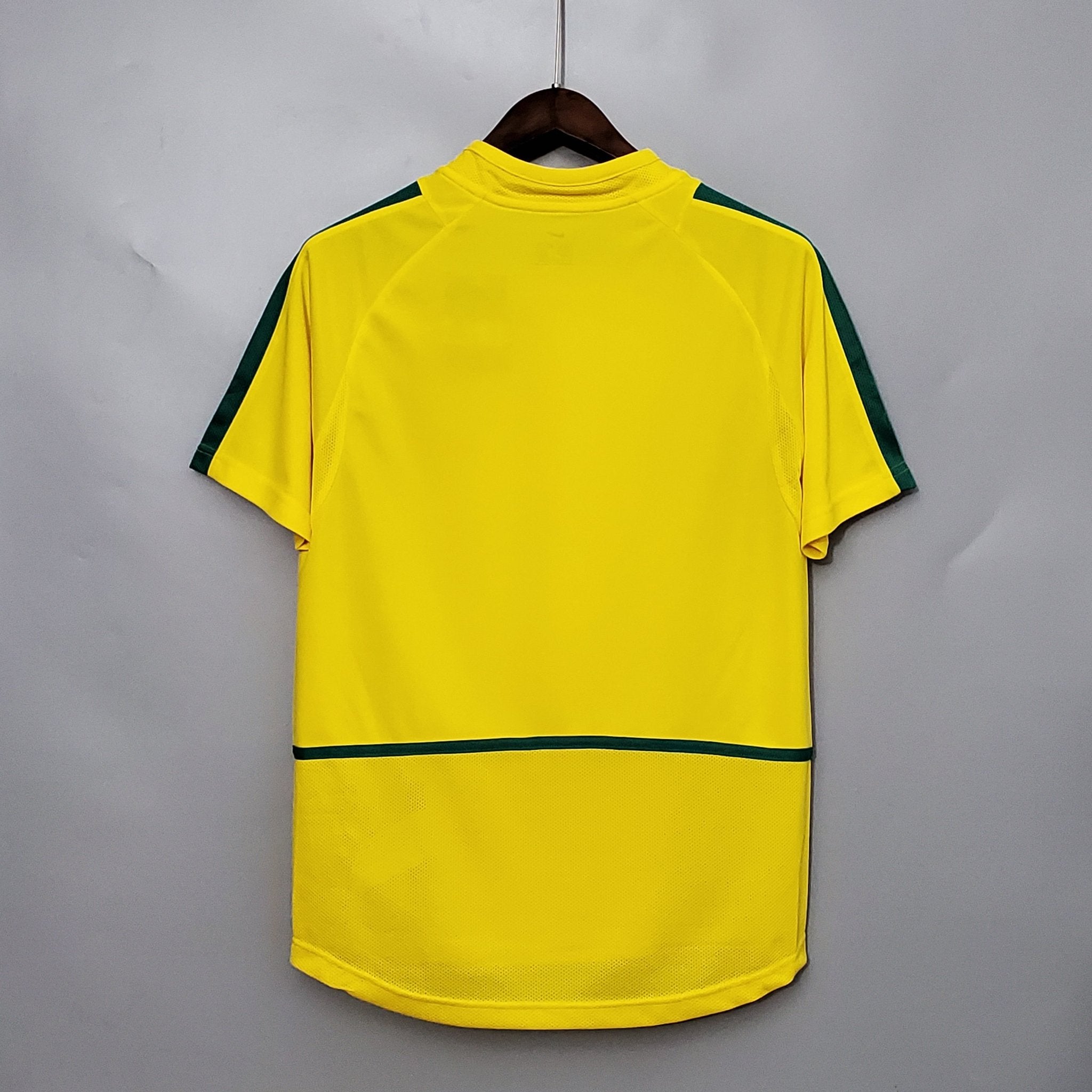 2002 Brazil Home Retro Shirt