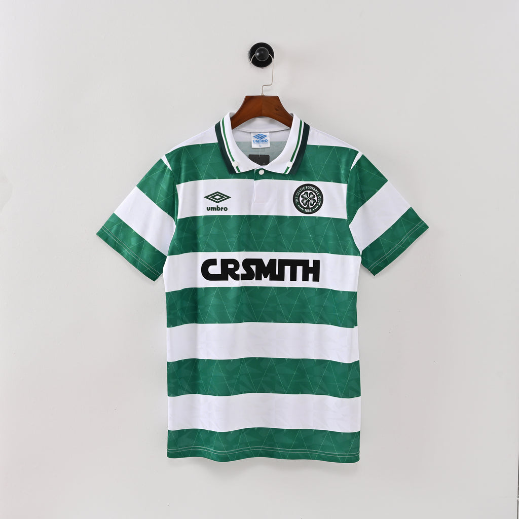 1989-1991 Celtic Home Retro Shirt