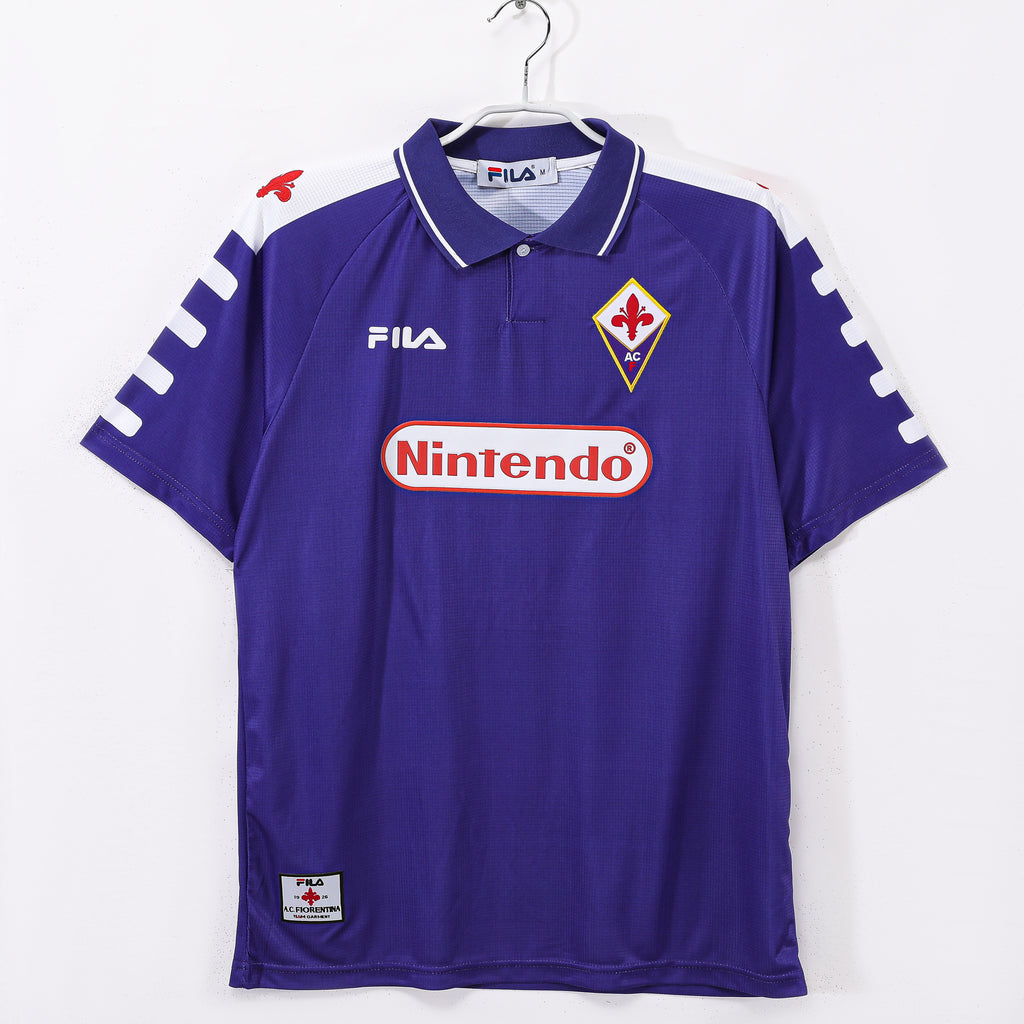 1998-1999 Fiorentina Home Retro Shirt