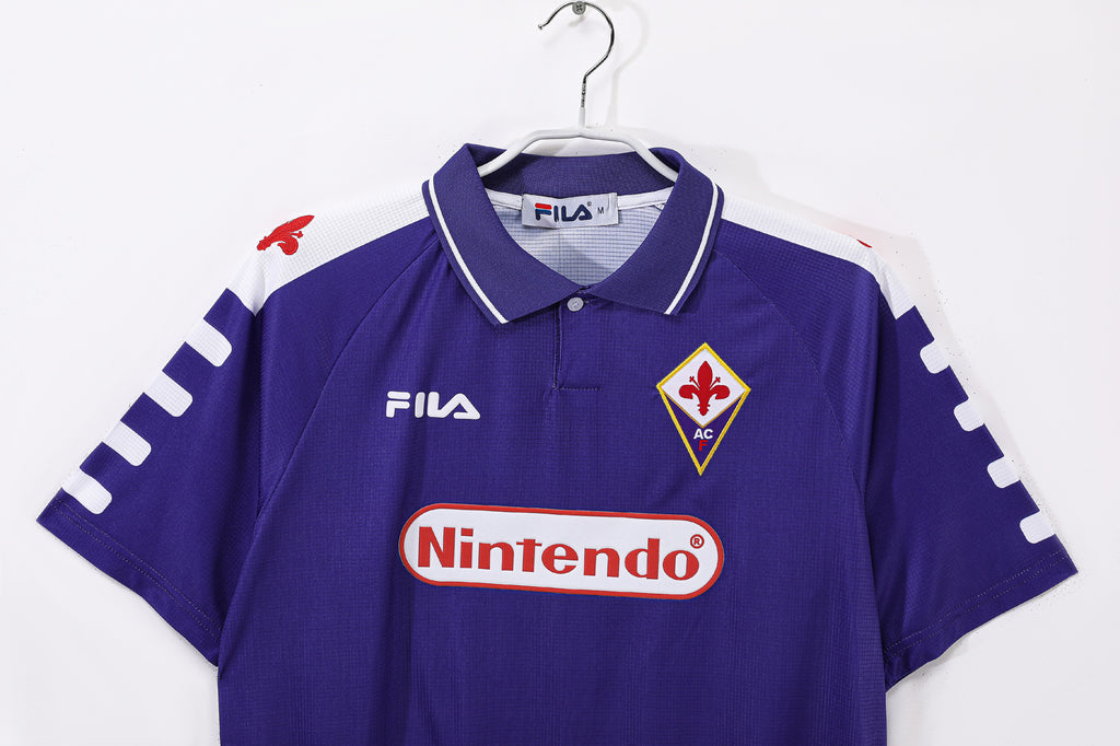 1998-1999 Fiorentina Home Retro Shirt