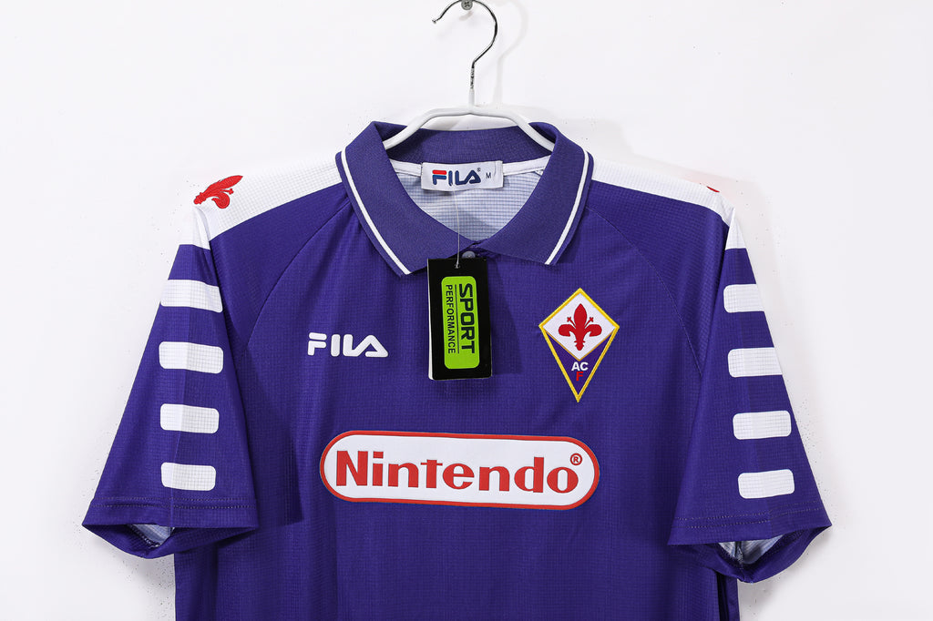 1998-1999 Fiorentina Home Retro Shirt