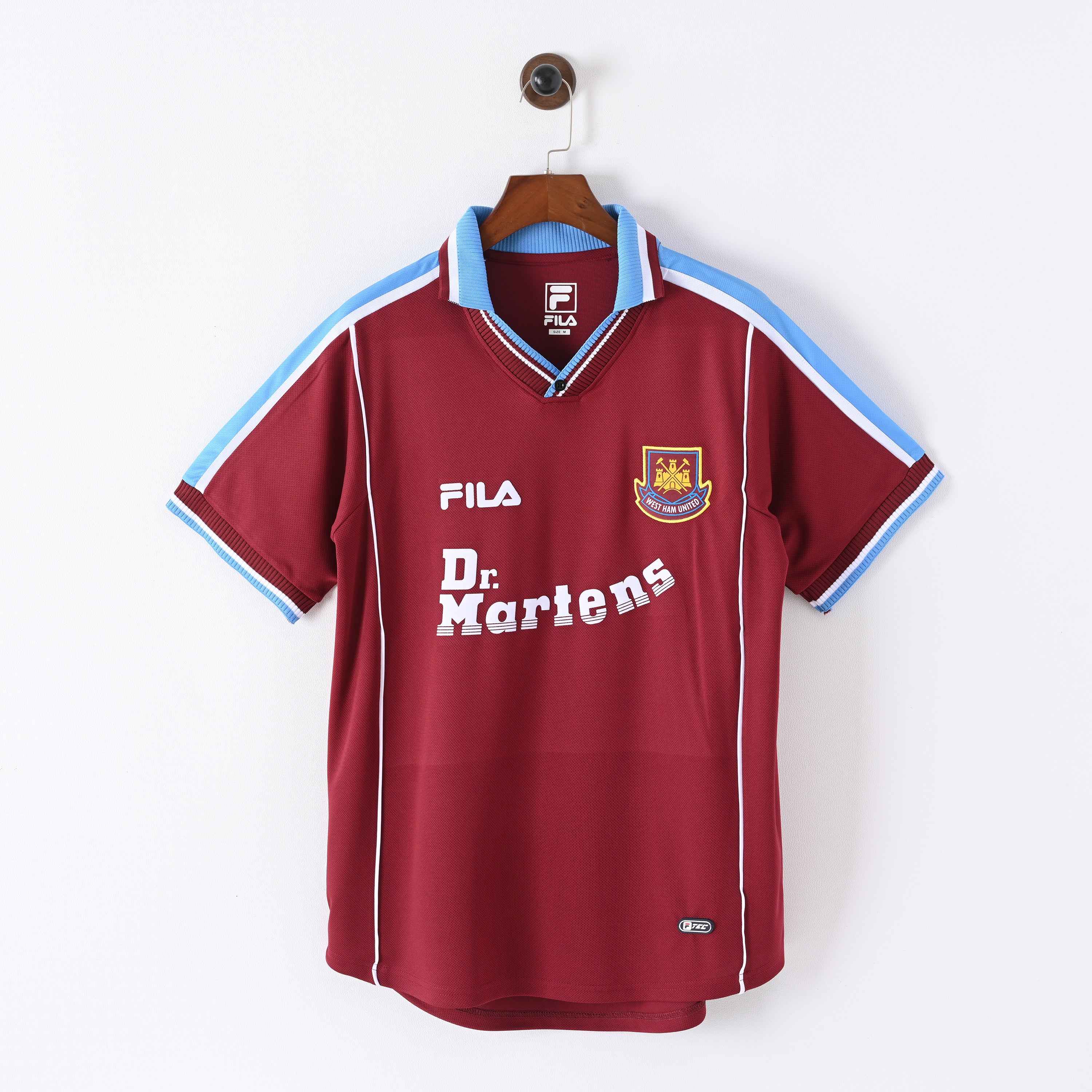 1999-2001 West Ham Home Retro Shirt