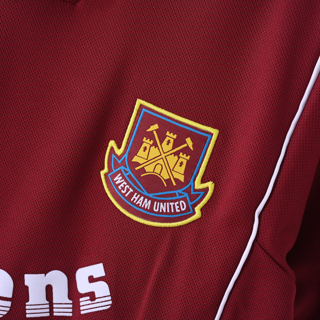 1999-2001 West Ham Home Retro Shirt