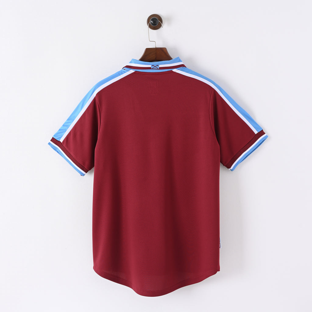 1999-2001 West Ham Home Retro Shirt