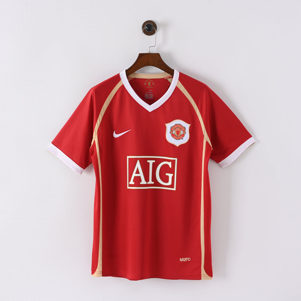 2006-2007 Manchester United Home Retro Shirt