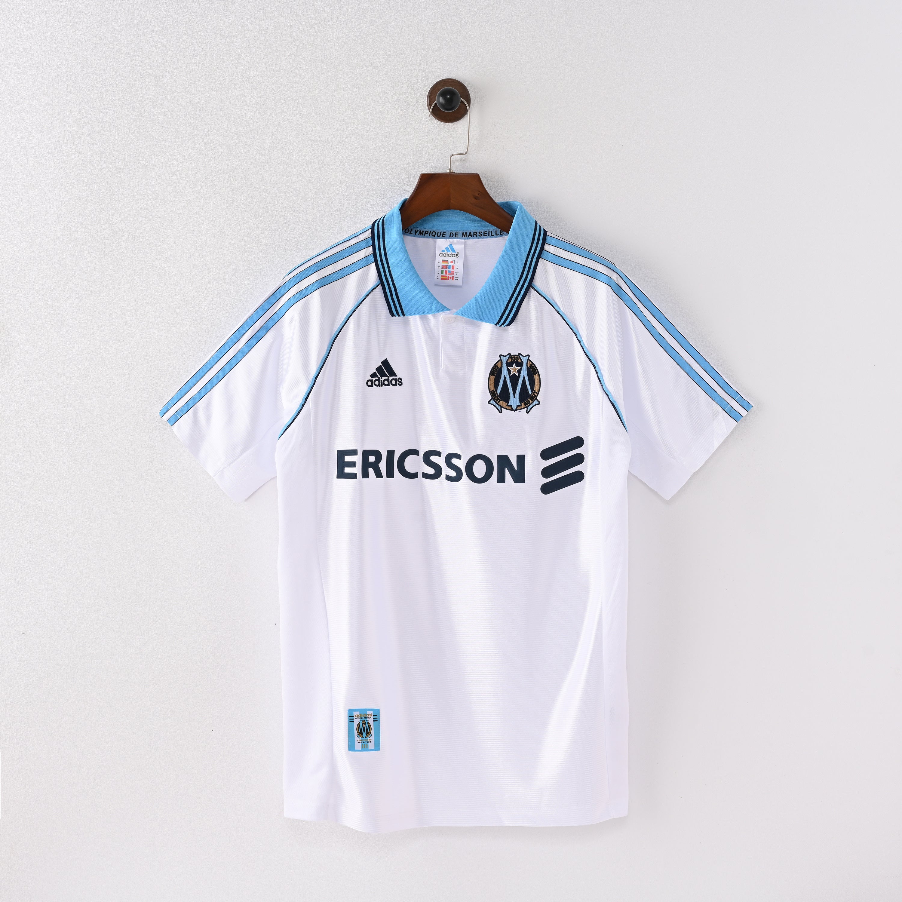 1998-1999 Marseille Home Retro Shirt